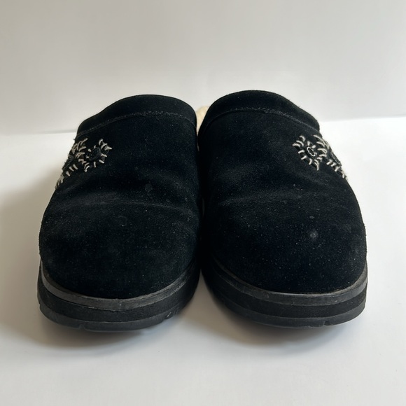 UGG Australia #5430 Solvang Shearling Lined Mules / Clogs - Black - 8 - Picture 2 of 9